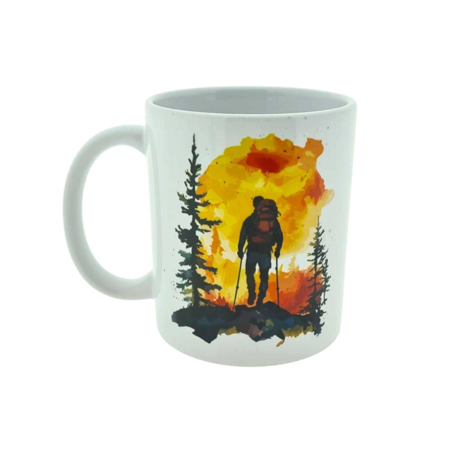 Tasse mit beidseitigem Motiv, Raus aus dem Haus Dr.Urbex, Farbe: weiß, Keramik Kaffee-Becher