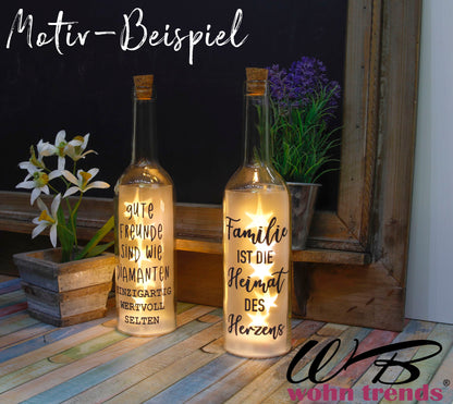 LED Flasche Beispiel 1